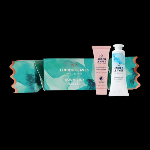 Aqua Lily Bon Bon 2pc-Linden Leaves-Matakana Pharmacy